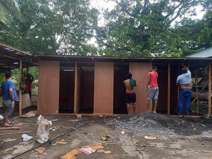 evacuation centers in Daraga, Albay