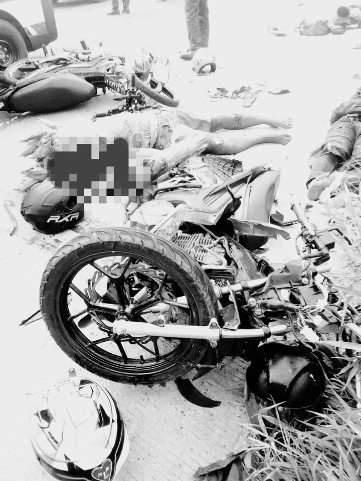 motorcycle collission at Libmanan, Camarines Sur