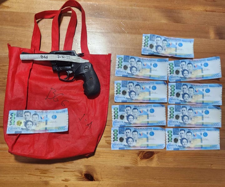gun bust operation in Daet, Camarines Norte