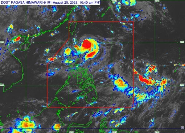'BAGYONG GORING, PADAGOS NA NAGKUKUSOG'
