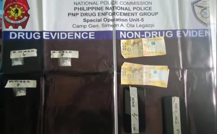 drug buy-bubts operation in Calabanga, Camarines Sur