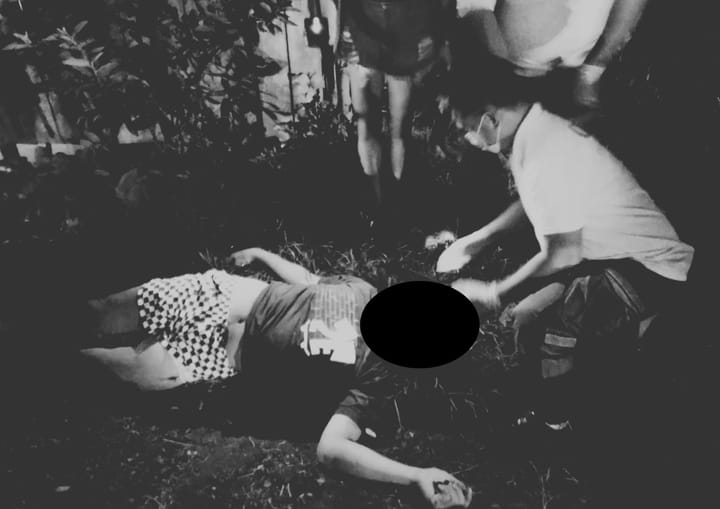motorista sugatan sa aksidente sa Polangui, Albay