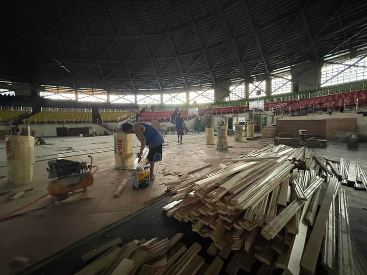 JMR Coliseum of Naga City, pinapaayos na