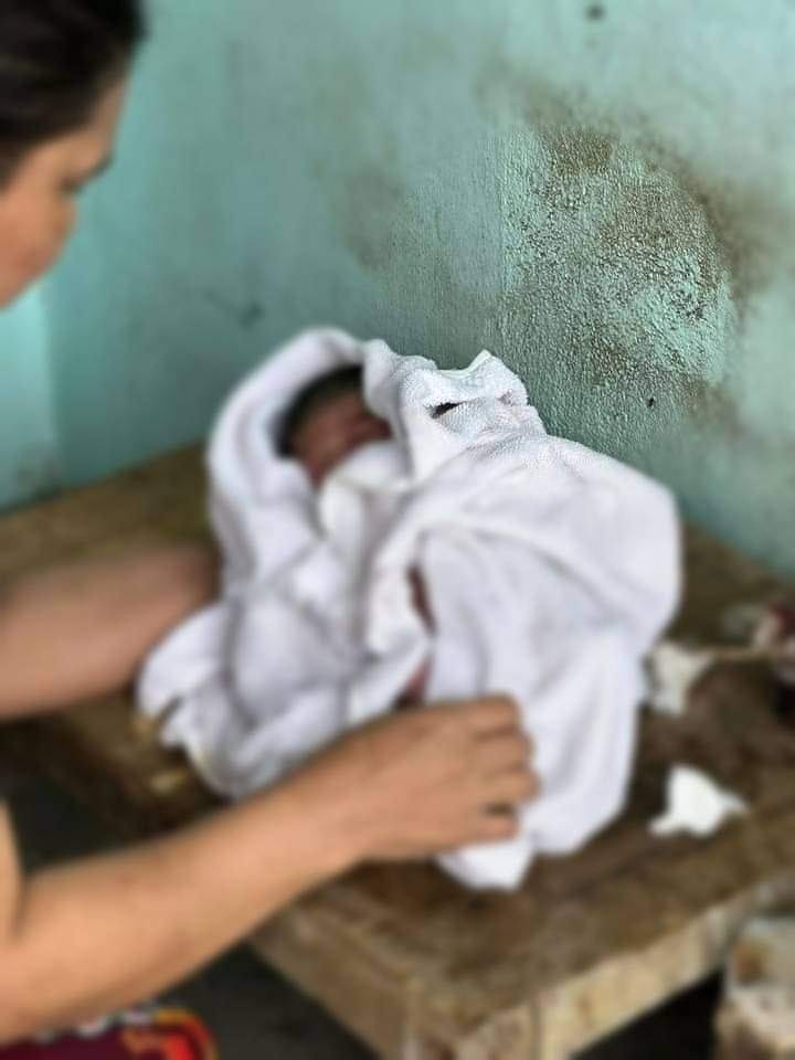 sanggol inabandona sa Goa, Camarines Sur