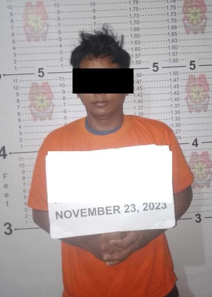 Timbog ang sarong lalaking tulak nin iligal na droga sa ikinasang drug buy-bust operation kan awtoridad sa Purok 8, Tugbongan