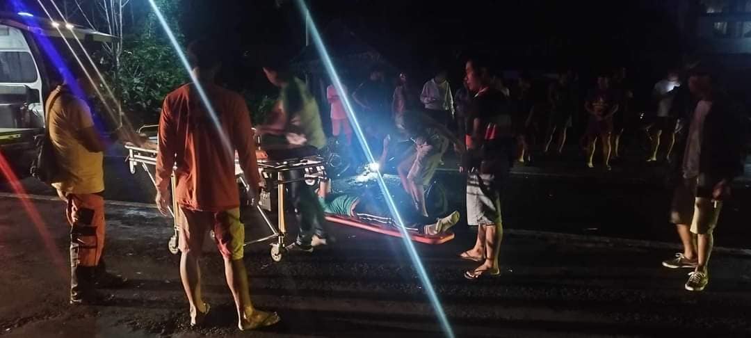 'SARO GADAN, SARO SUGATAN SA BANGGAAN KAN DUWANG MOTORSIKLO SA TALISAY, CAMARINES NORTE'