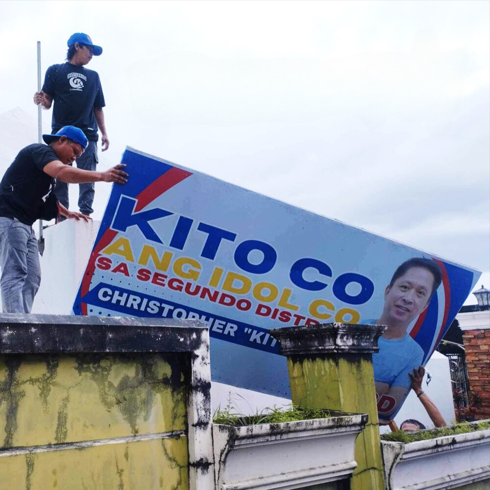 "Respeto sa Semana Santa": Kito Co, Sinagot ang Pagpapatanggal ng Tarp